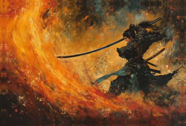 La Lame Dansante dans les Flammes