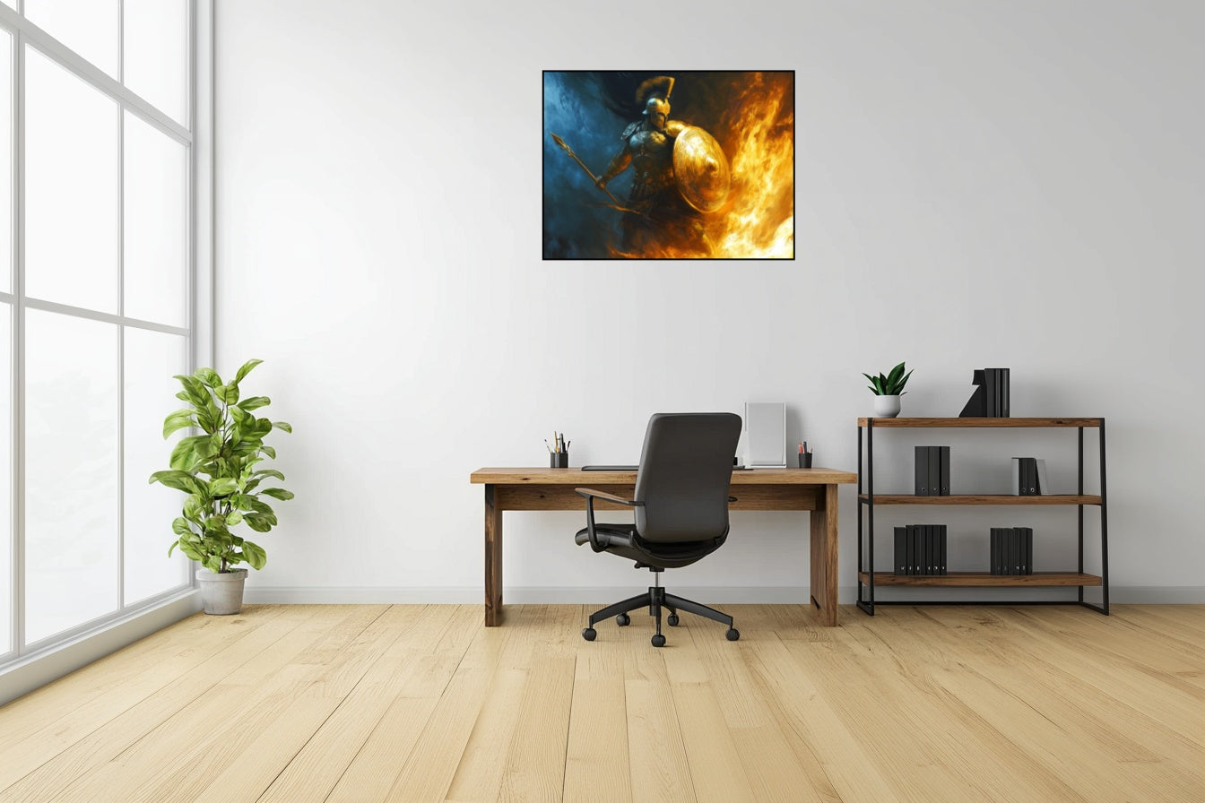 Dualité Éternelle - Vue bureau_1 en 80x60