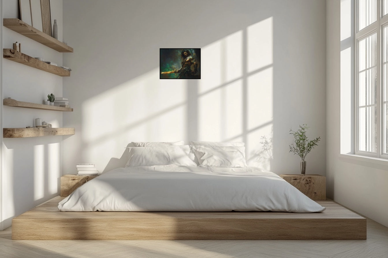 Lame d'Ambre - Vue chambre_1 en 40x30