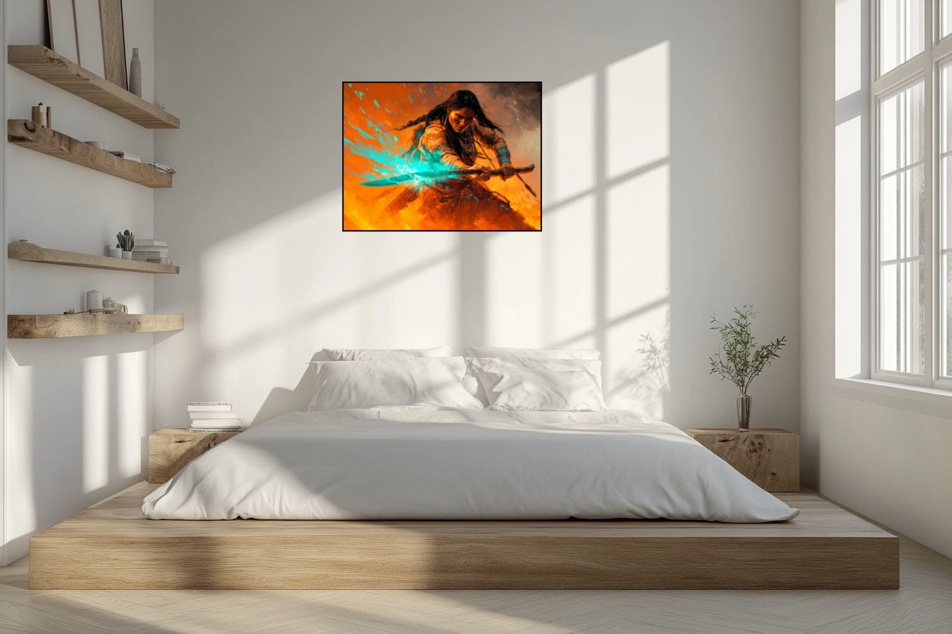 Esprit de Turquoise - Vue chambre_1 en 80x60