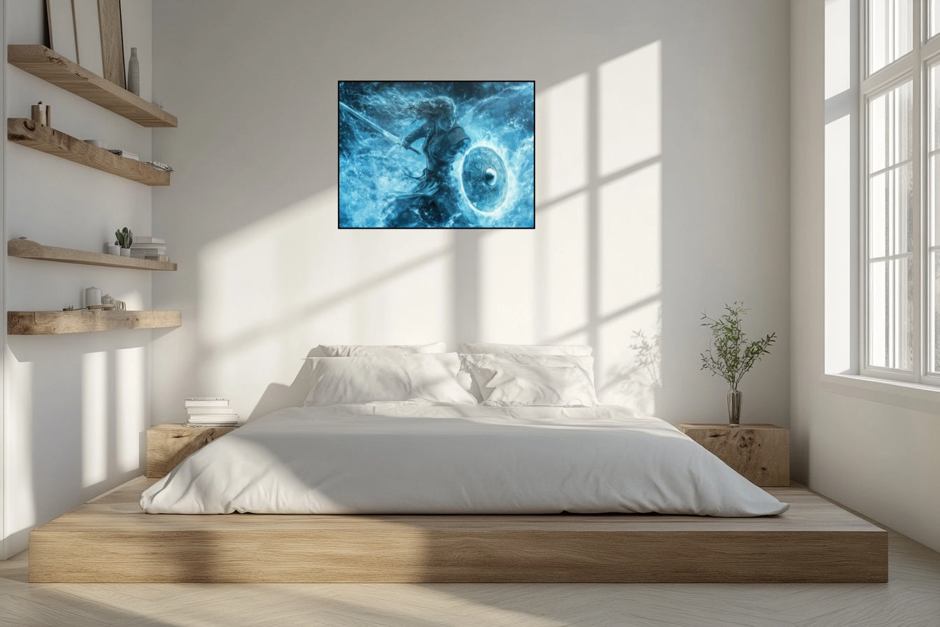 Furie Glaciale - Vue chambre_1 en 80x60