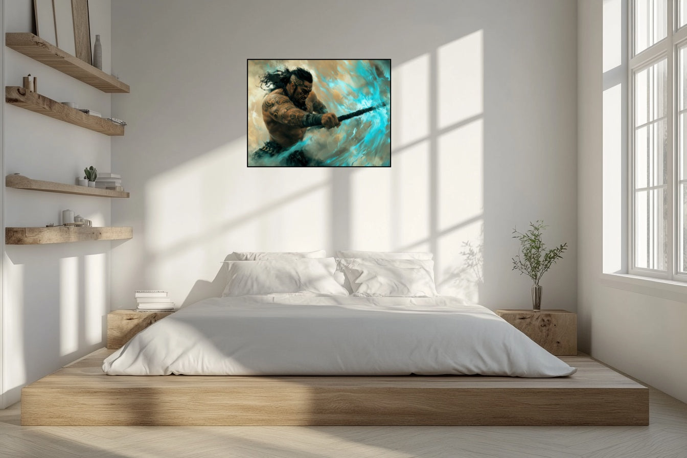Souffle de Mana - Vue chambre_1 en 80x60