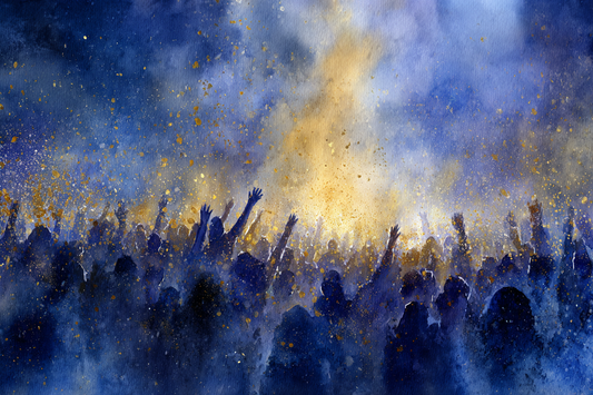 La Foule — Face à la scène