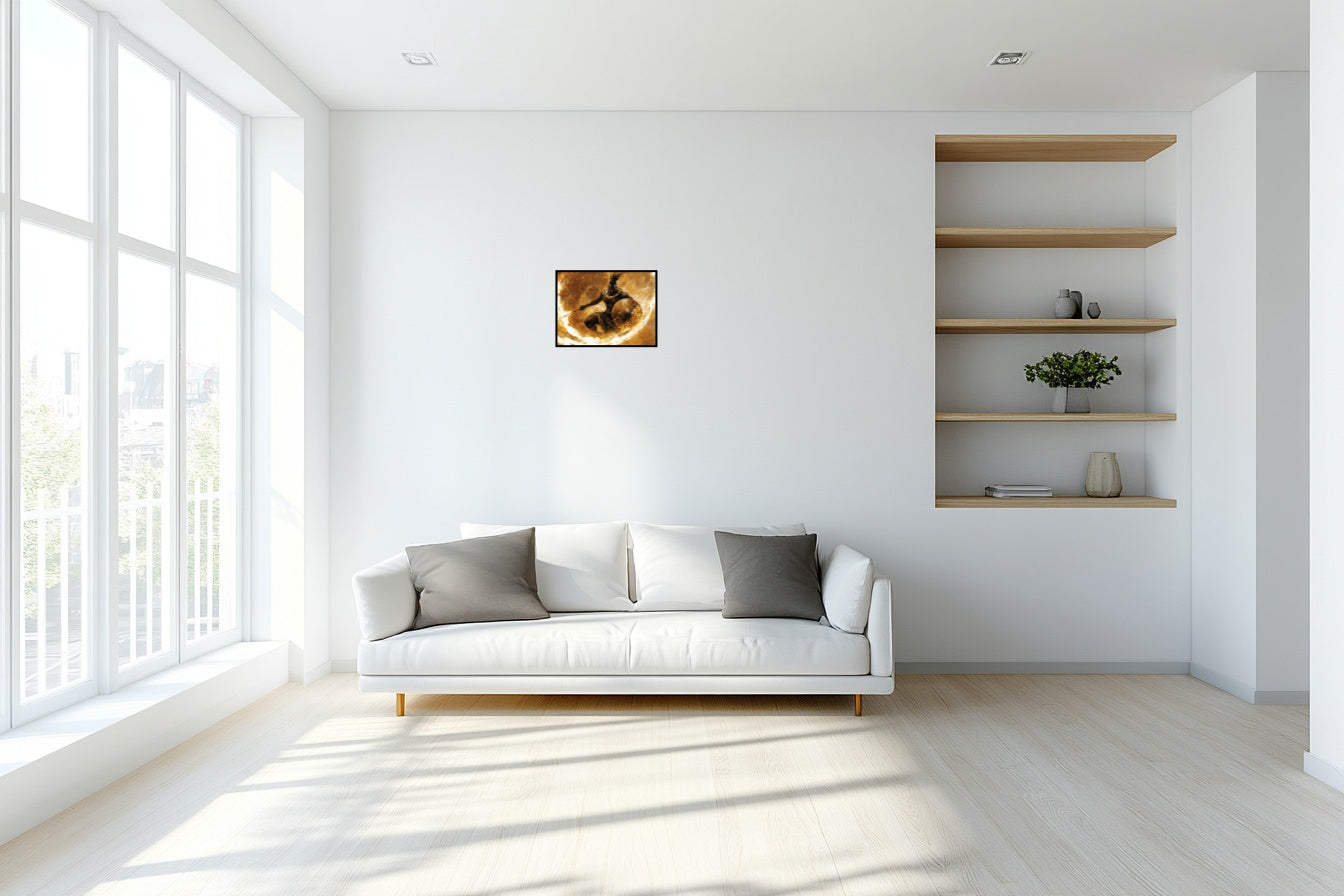 Soleil de Sang - Vue salon_1 en 40x30